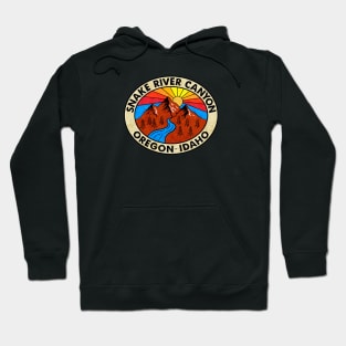 Snake River Canyon Idaho Oregon Hoodie